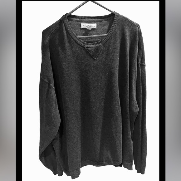 Tommy Bahama Gray Pullover Top Crewneck Size XXL - Picture 1 of 3